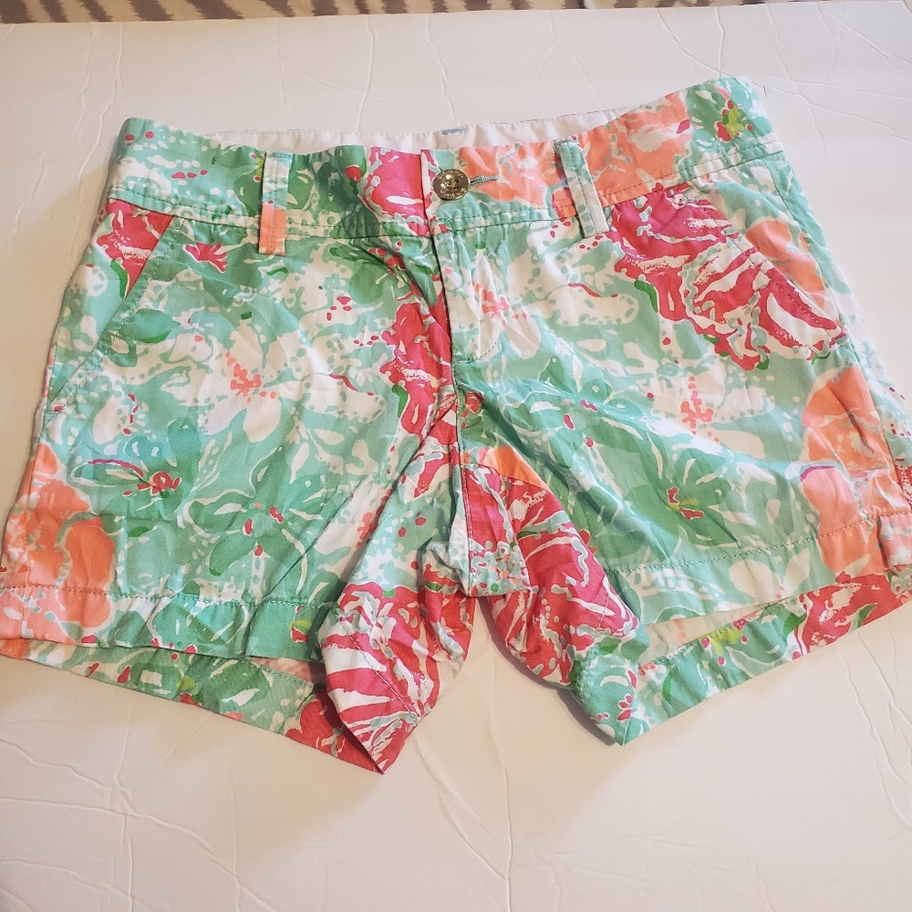 Lilly Pulitzer The Callaman‎ Short Size 0